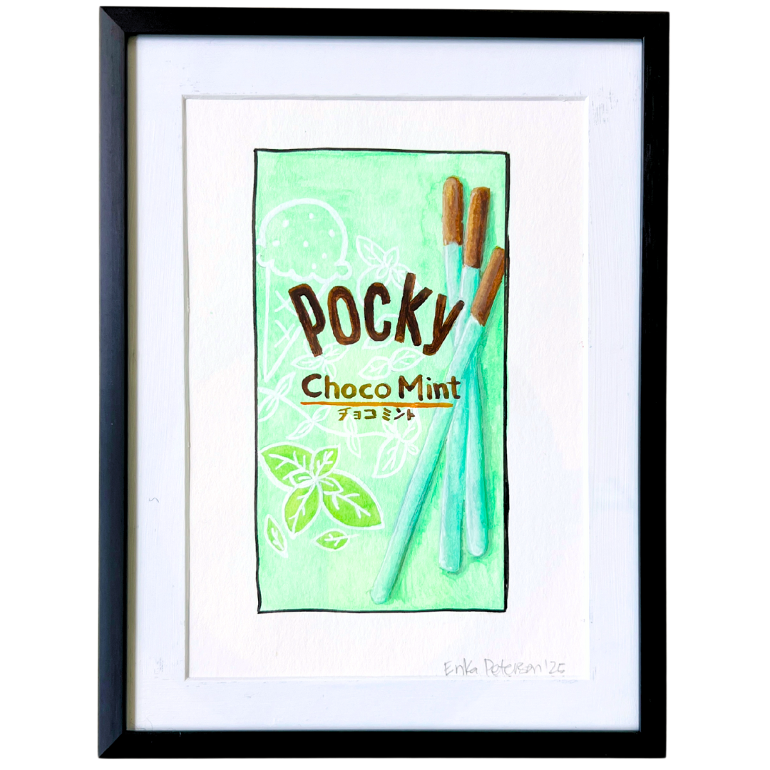 POCKY : CHOCO MINT | ORIGINAL ARTWORK