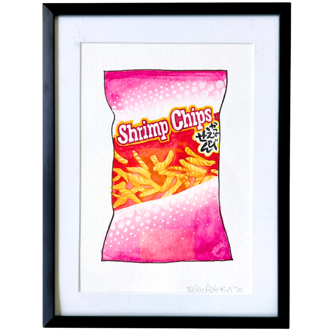 SHRIMP CHIPS | ORIGINAL ARTWORK