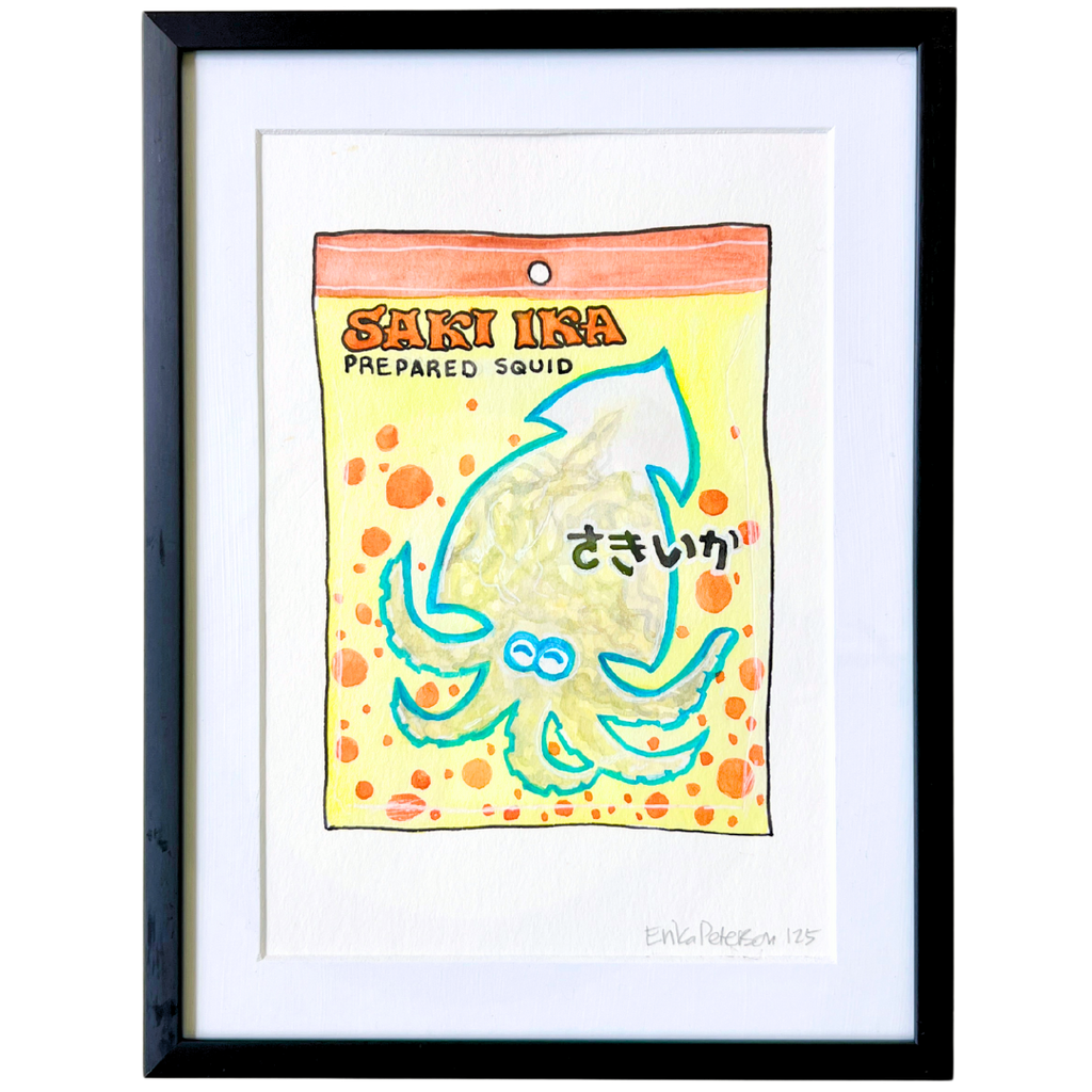 SQUID SNACKS | ORIGINAL ARTWORK