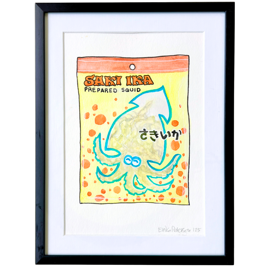 SQUID SNACKS | ORIGINAL ARTWORK