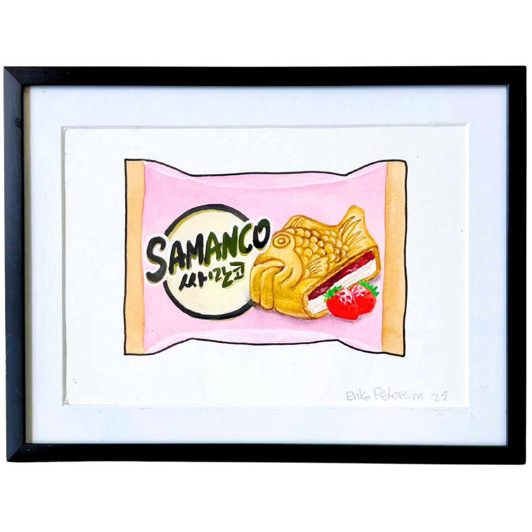 TAIYAKI ICE CREAM SANDWICH | ORIGINAL ARTWORK