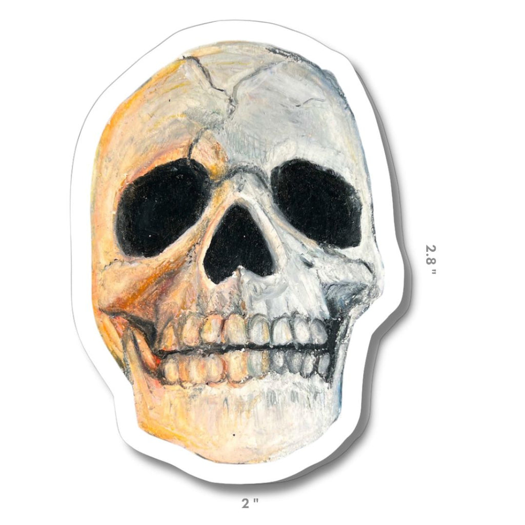 SKULL STICKER 02