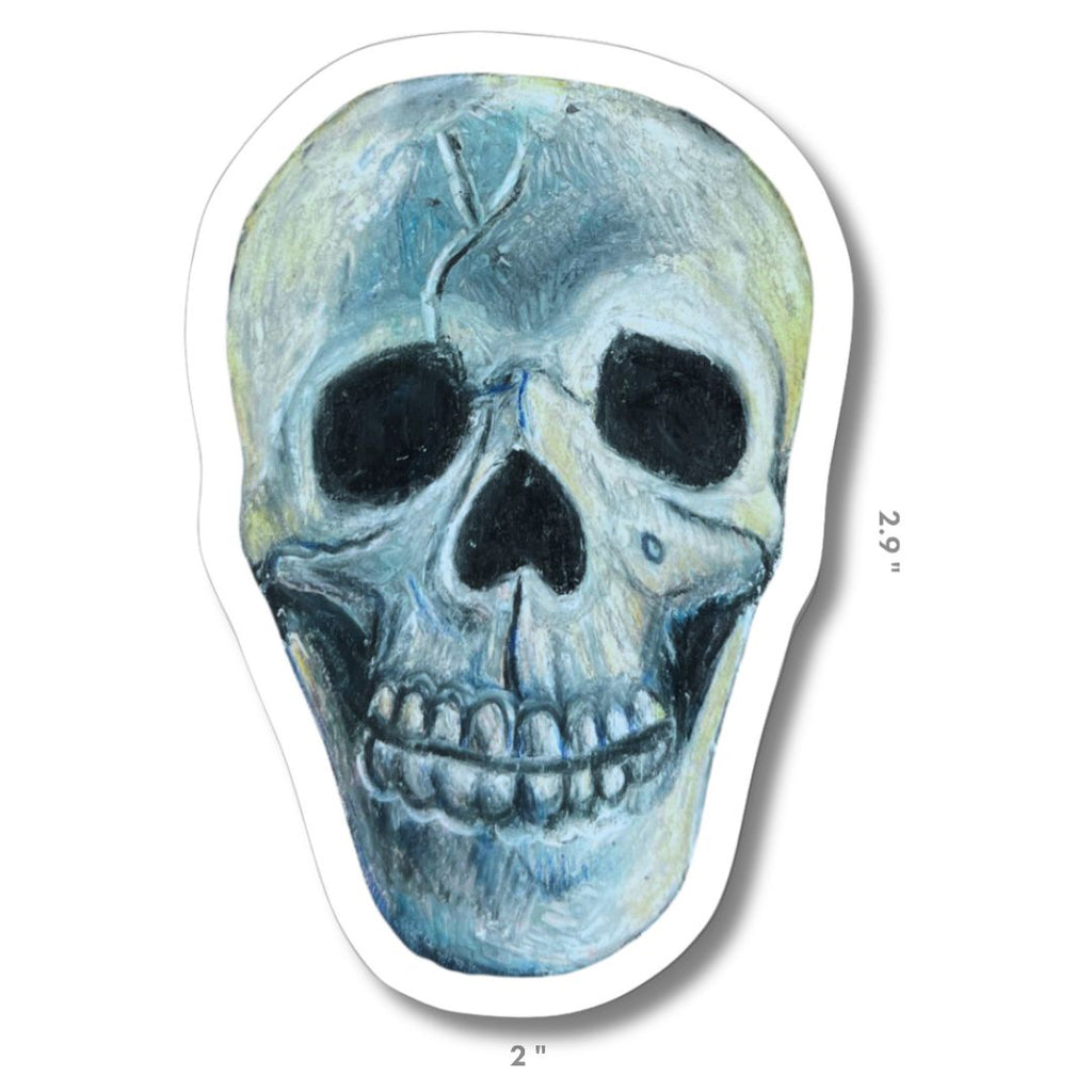 SKULL STICKER 03