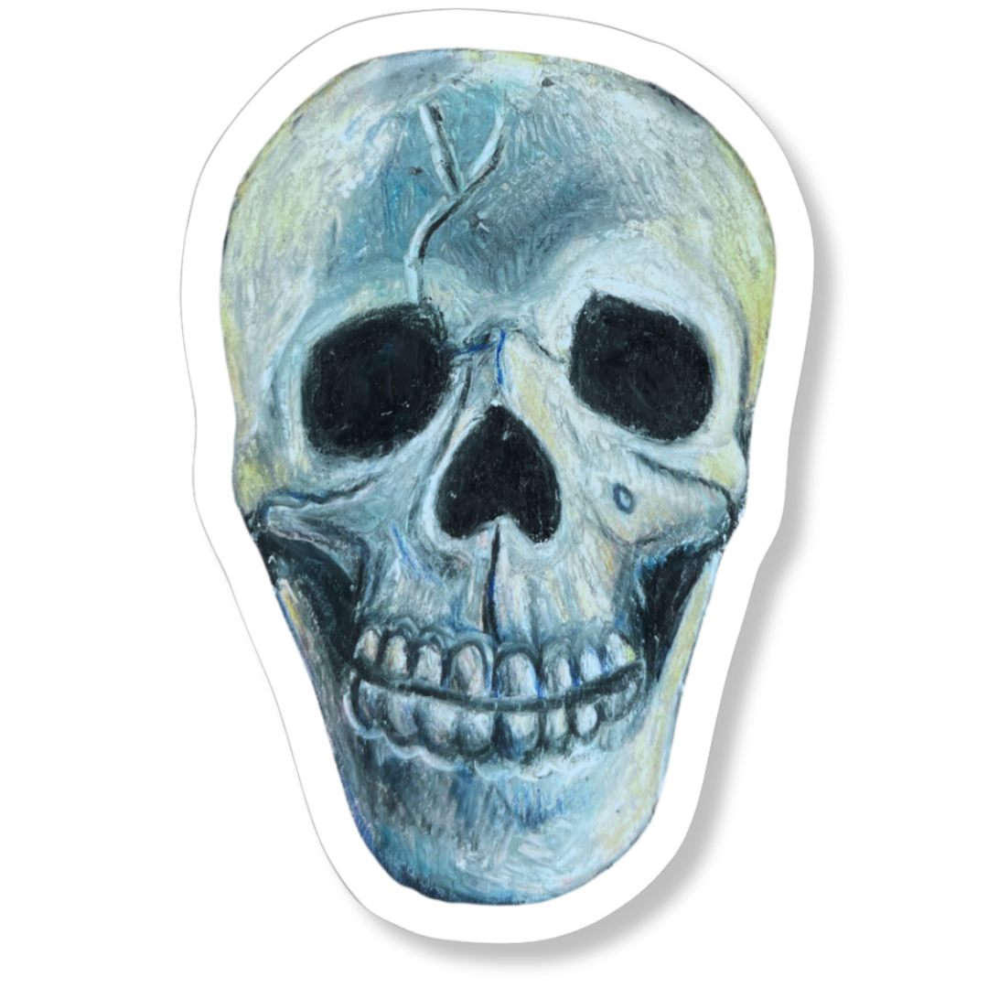 SKULL STICKER 03
