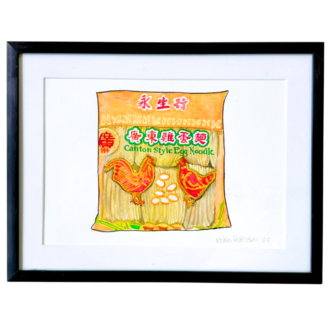 CANTON EGG NOODLES | ORIGINAL ARTWORK