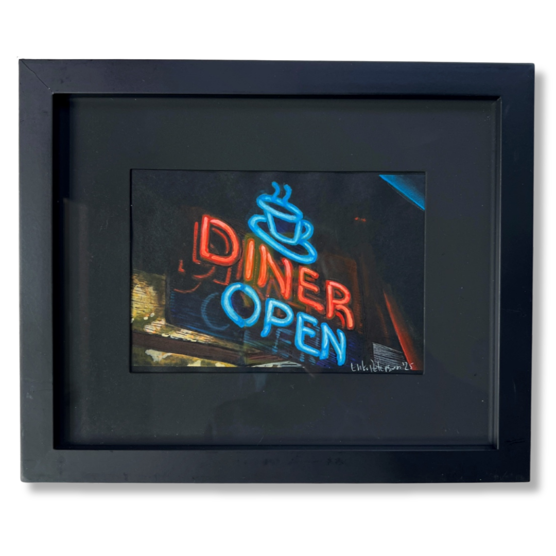 DINER | ORIGINAL WATERCOLOR