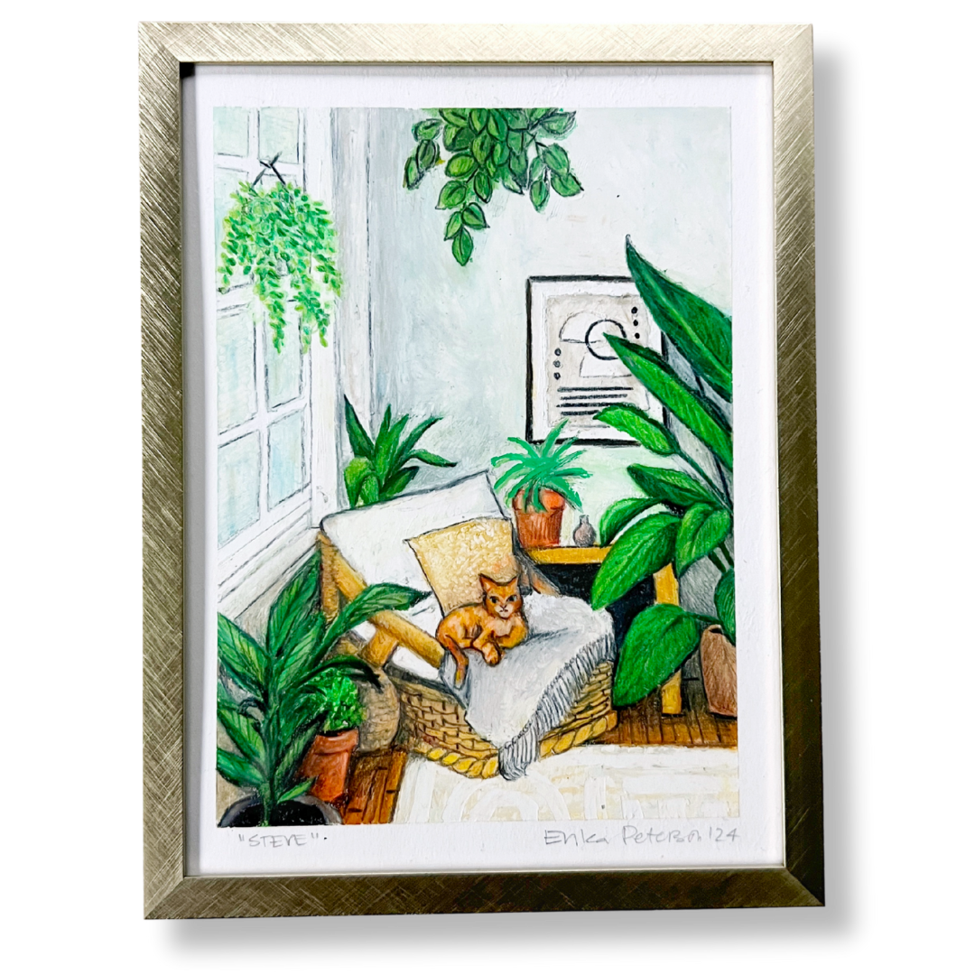 STEVE | ORIGINAL OIL PASTEL