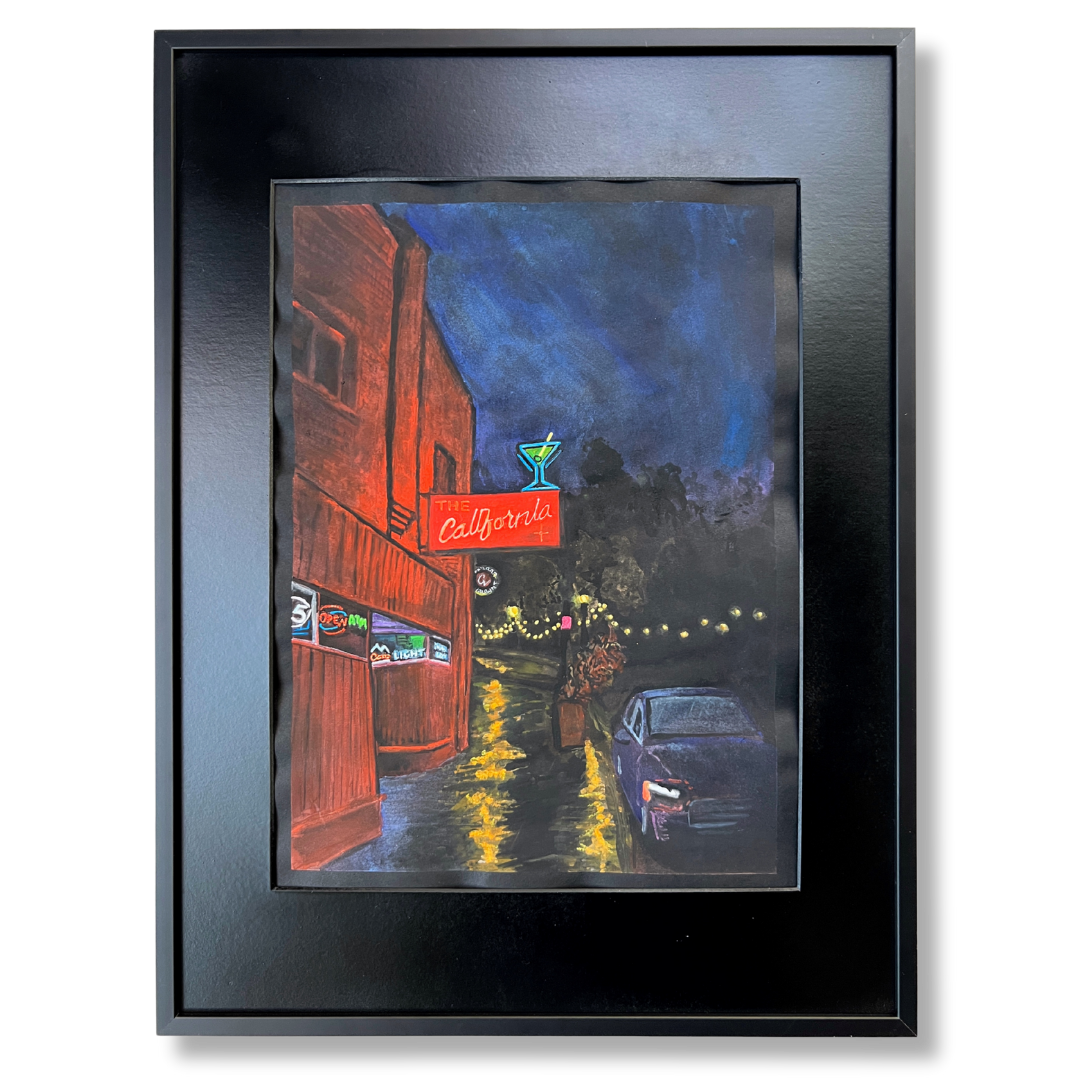 THE CALIFORNIA | ORIGINAL WATERCOLOR