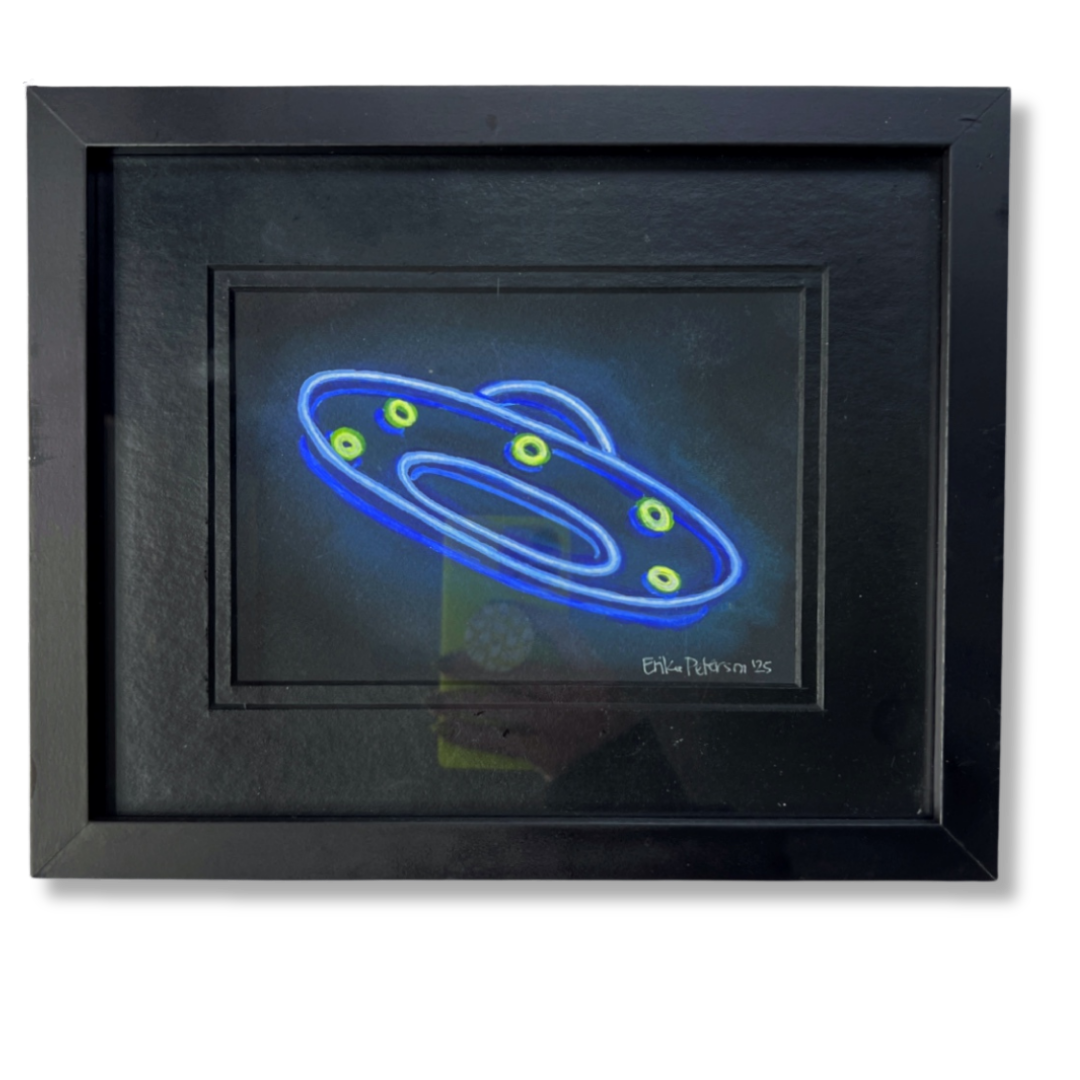 UFO | ORIGINAL WATERCOLOR