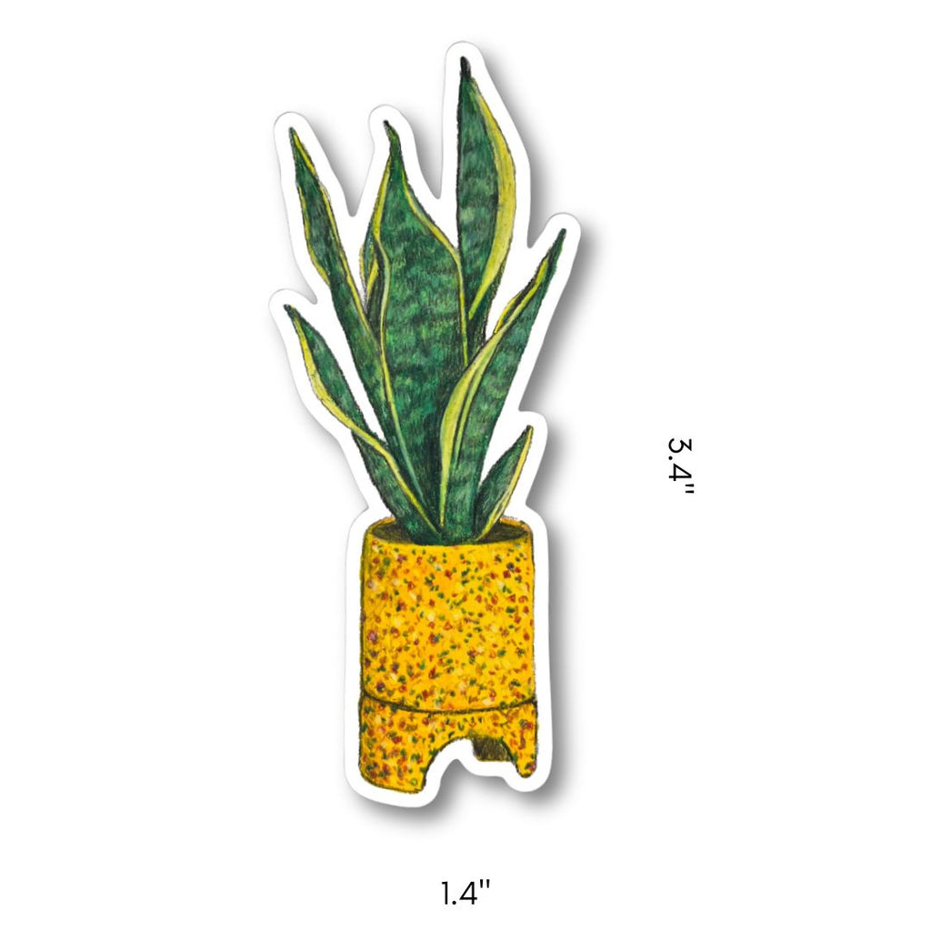 SNAKE PLANT STICKER