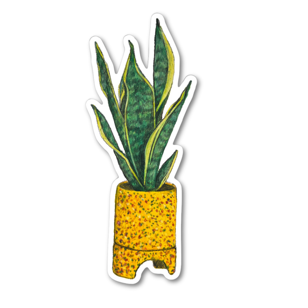 SNAKE PLANT STICKER