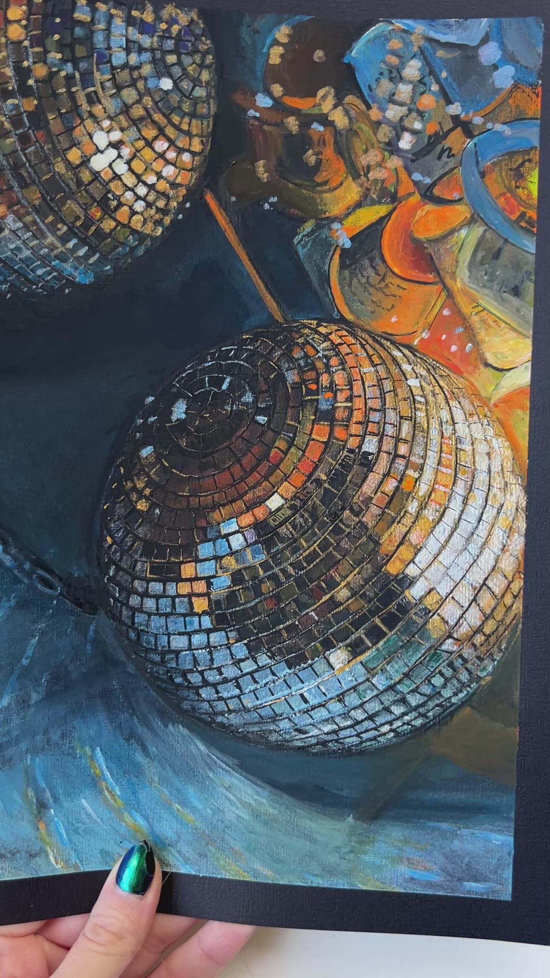 DISCO | ORIGINAL WATERCOLOR