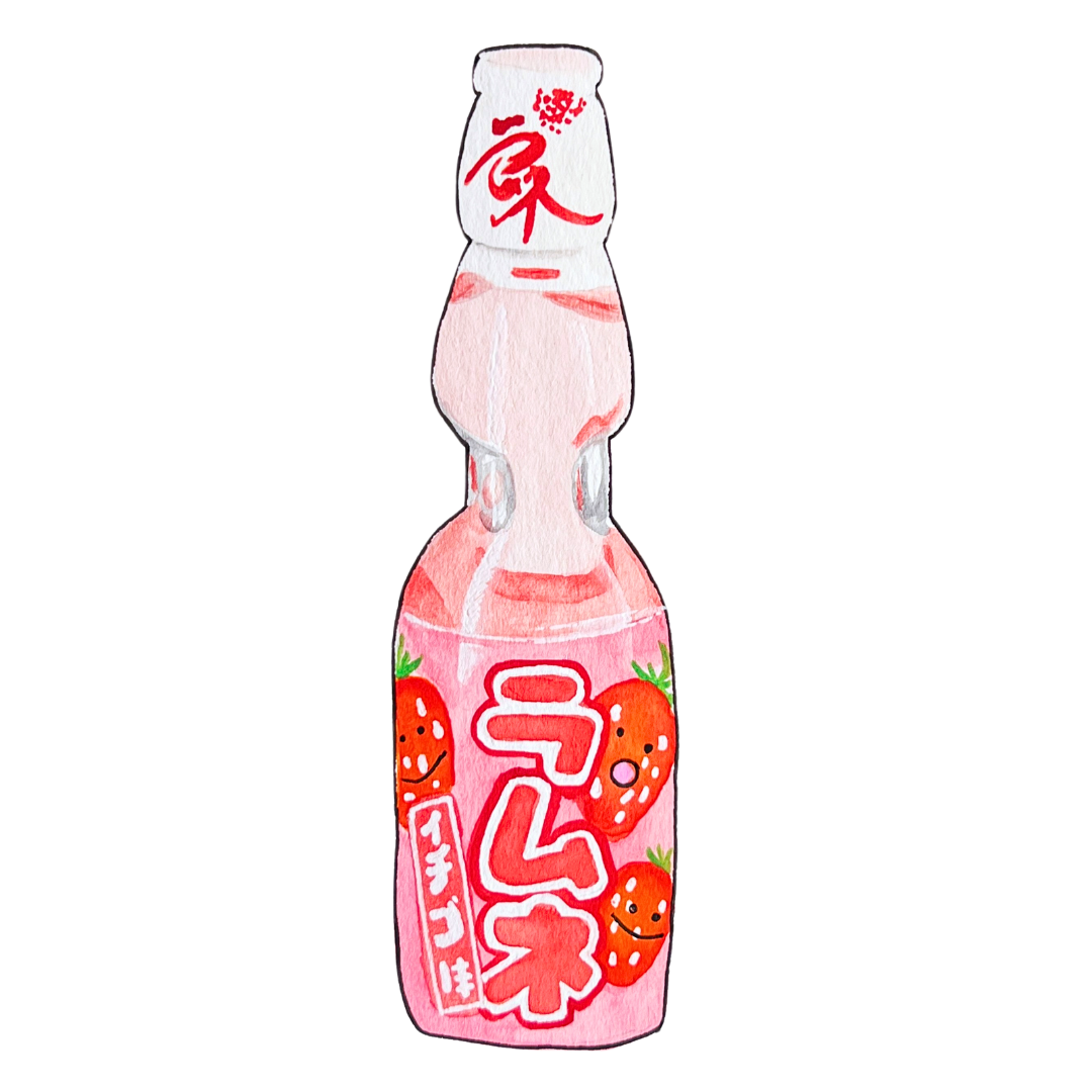RAMUNE SODA : STRAWBERRY