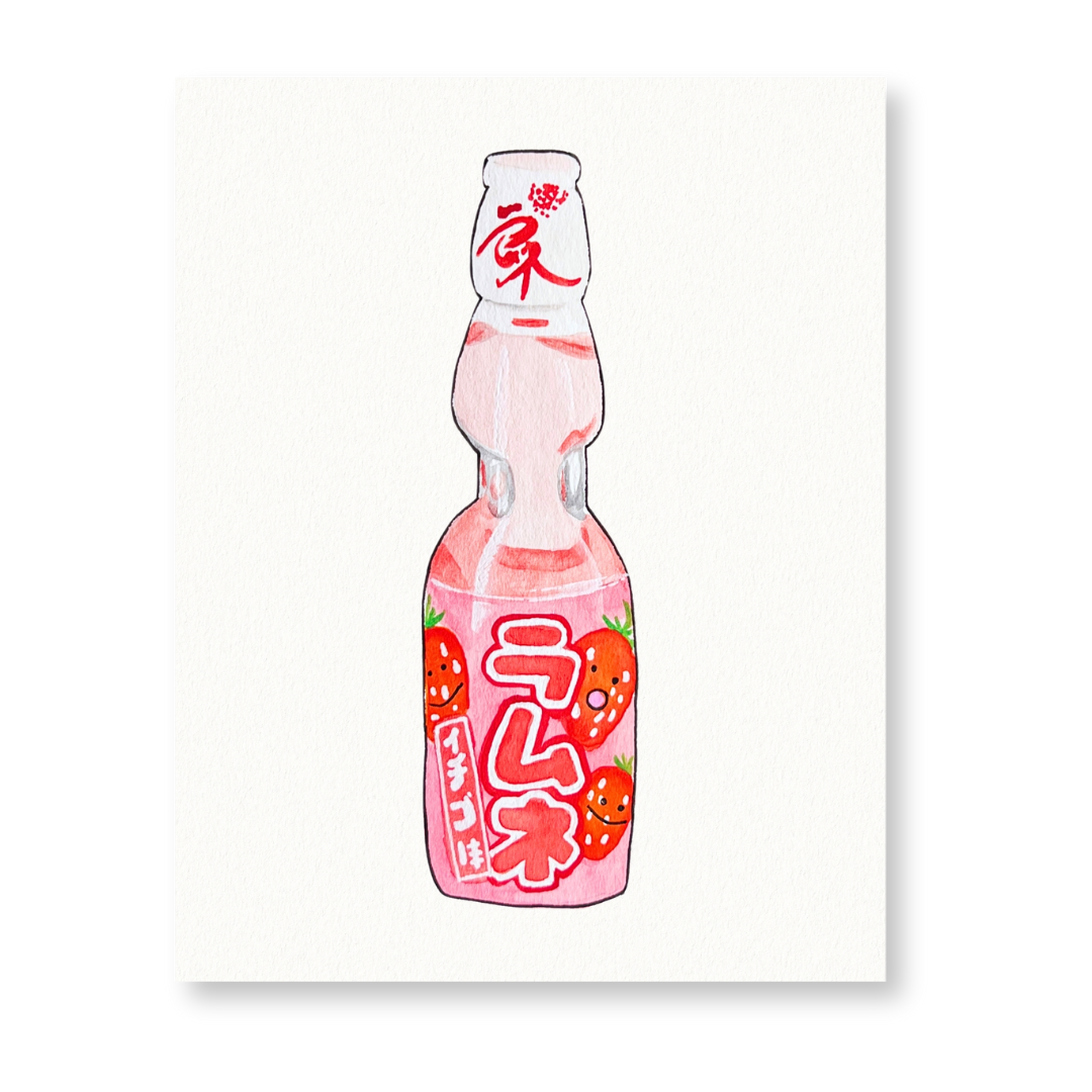 RAMUNE SODA : STRAWBERRY