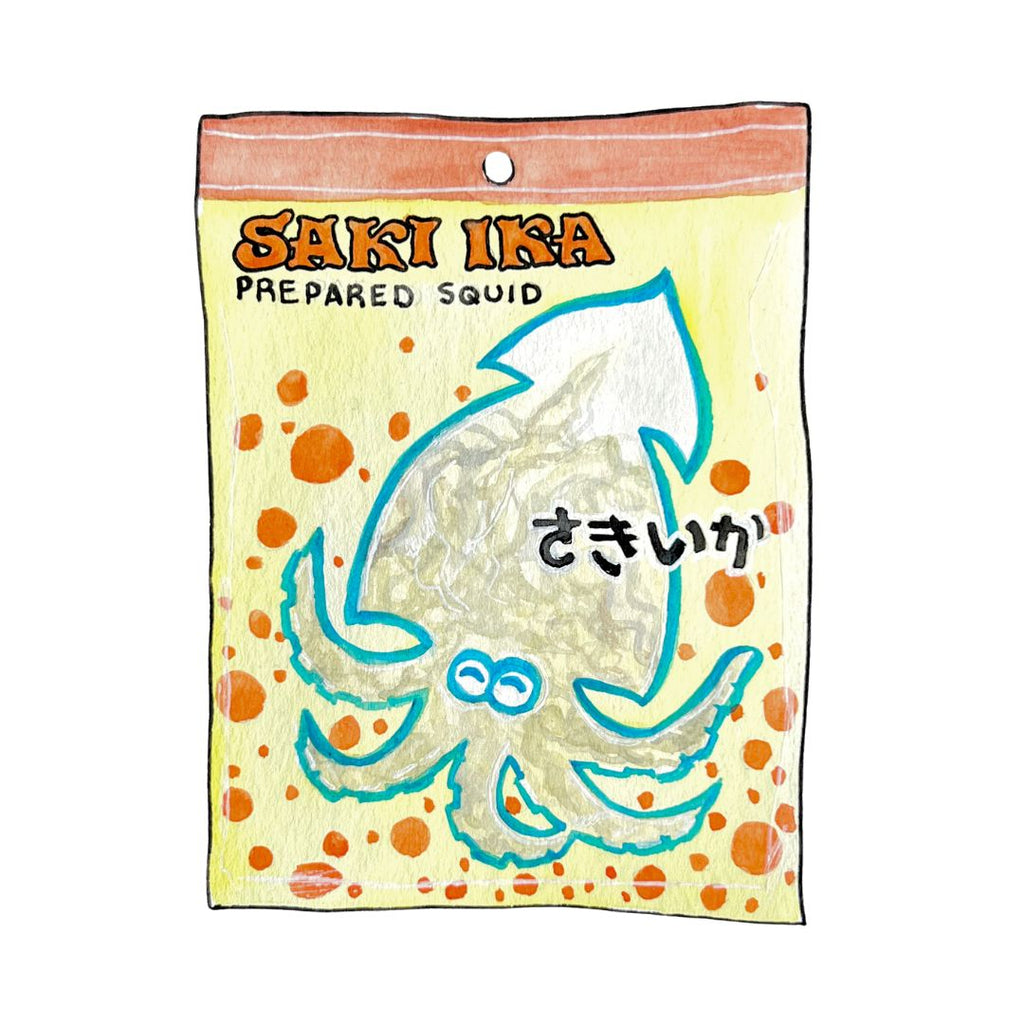SQUID SNACKS | ORIGINAL ARTWORK