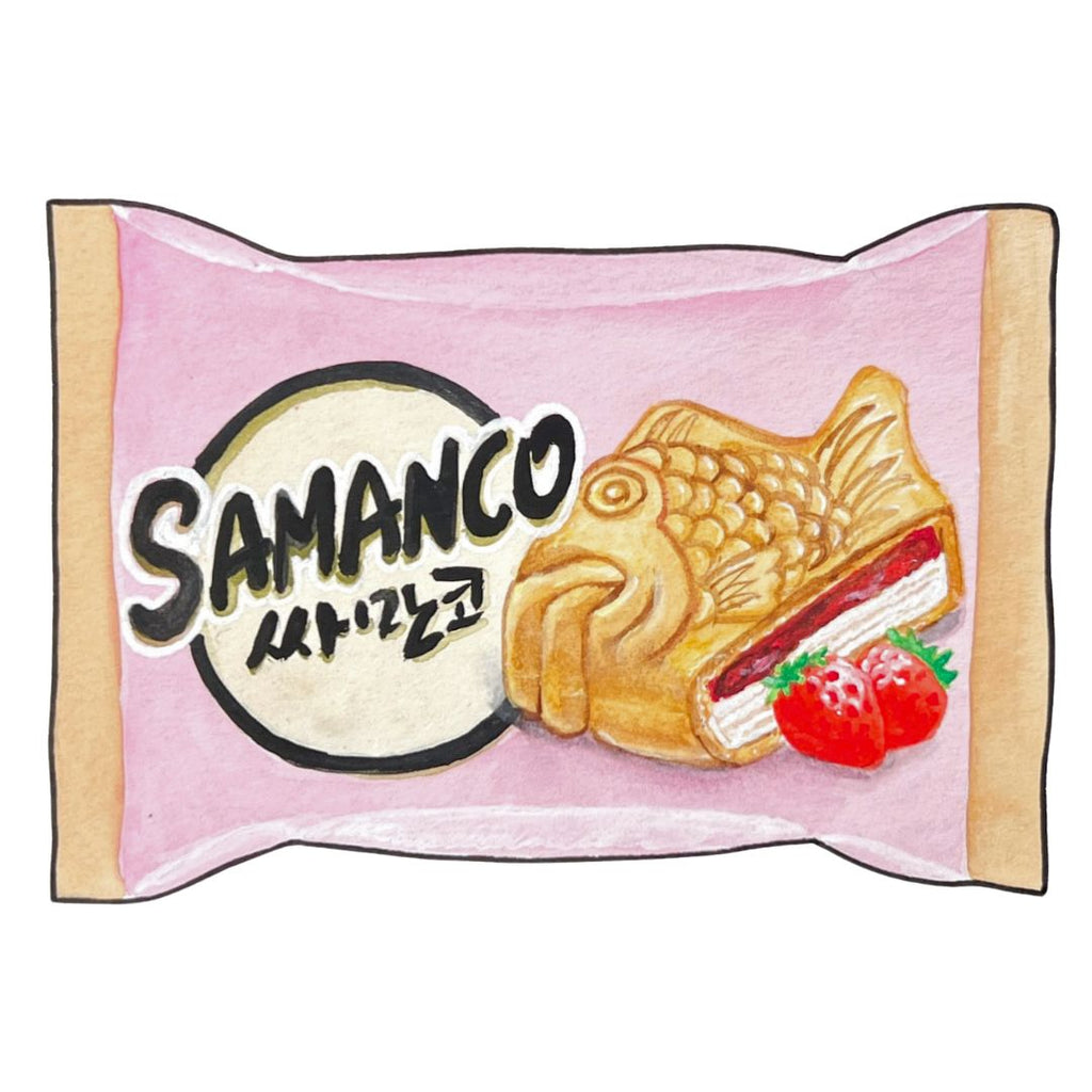 TAIYAKI ICE CREAM SANDWICH | ORIGINAL ARTWORK